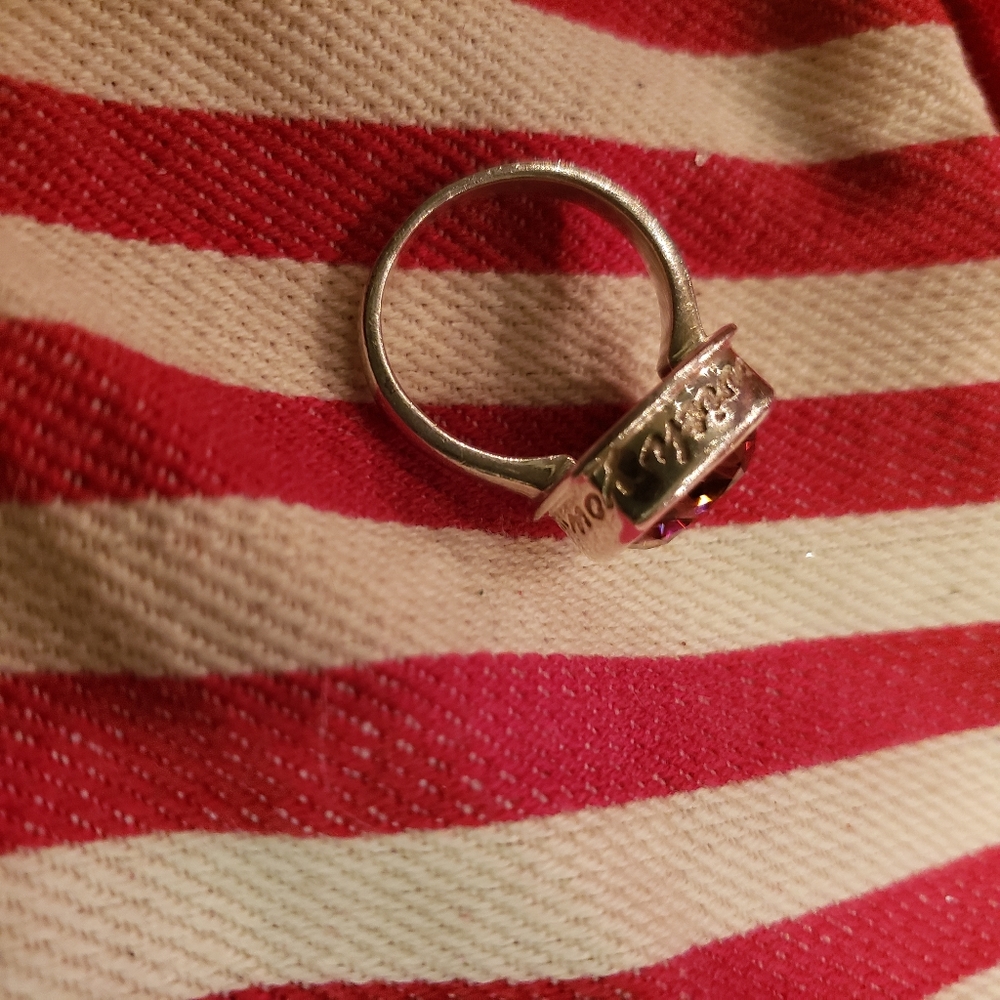 Gorgeous Ring. Solid 925 Hallmark - image 7